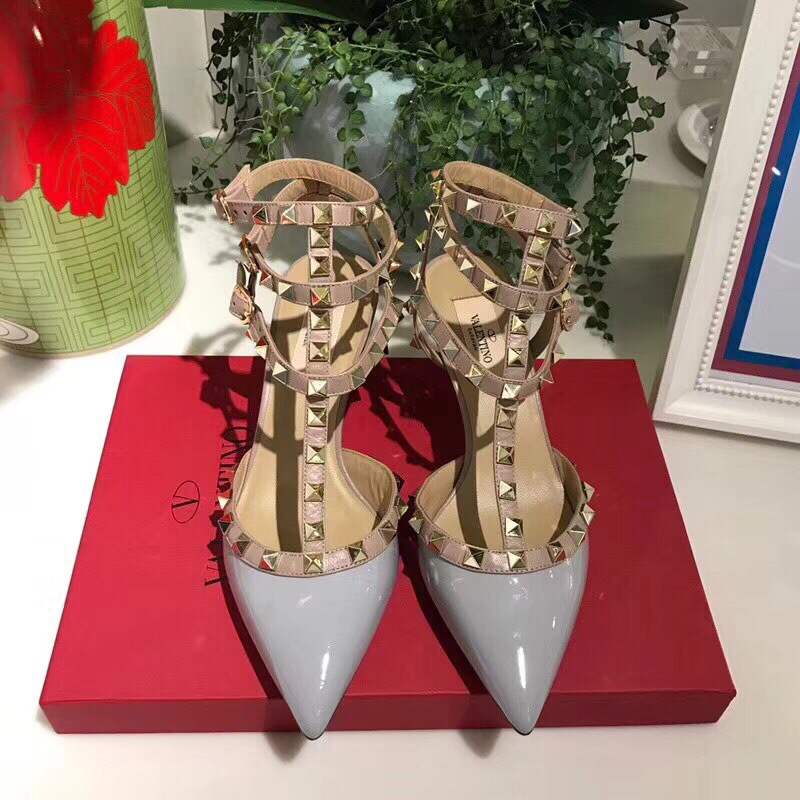 Va1e*ntin0 shoes Light Blue 6.5cm