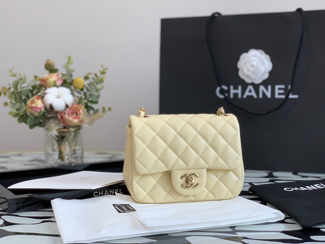 Ch**el Flap Bag 17cm 001