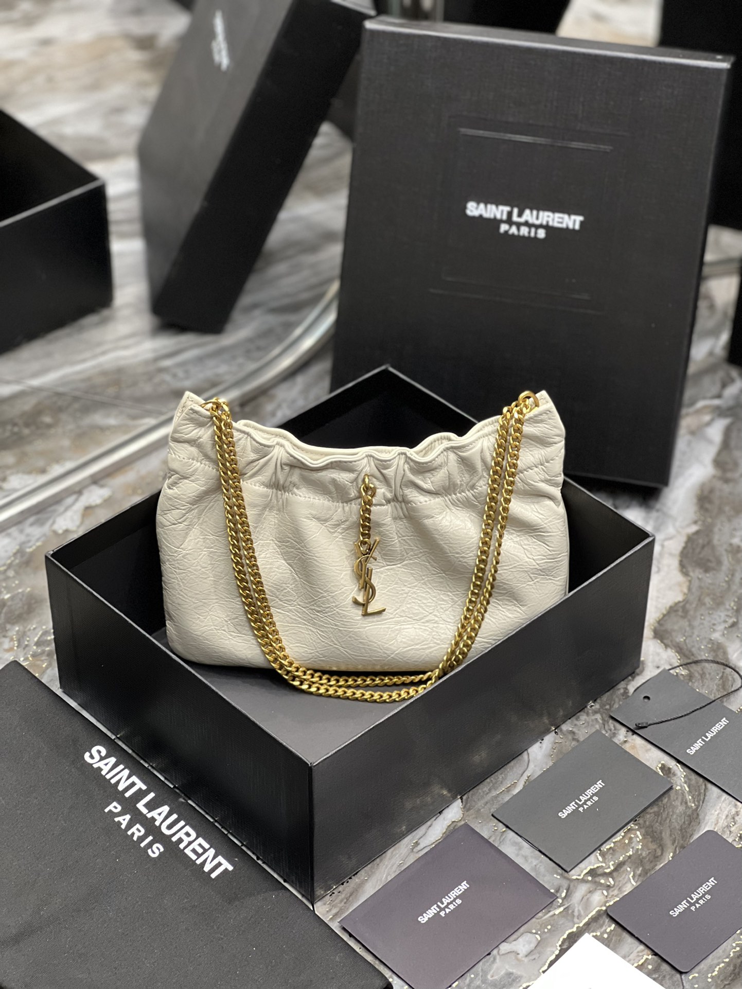 Y51 Mini leather shoulder bag