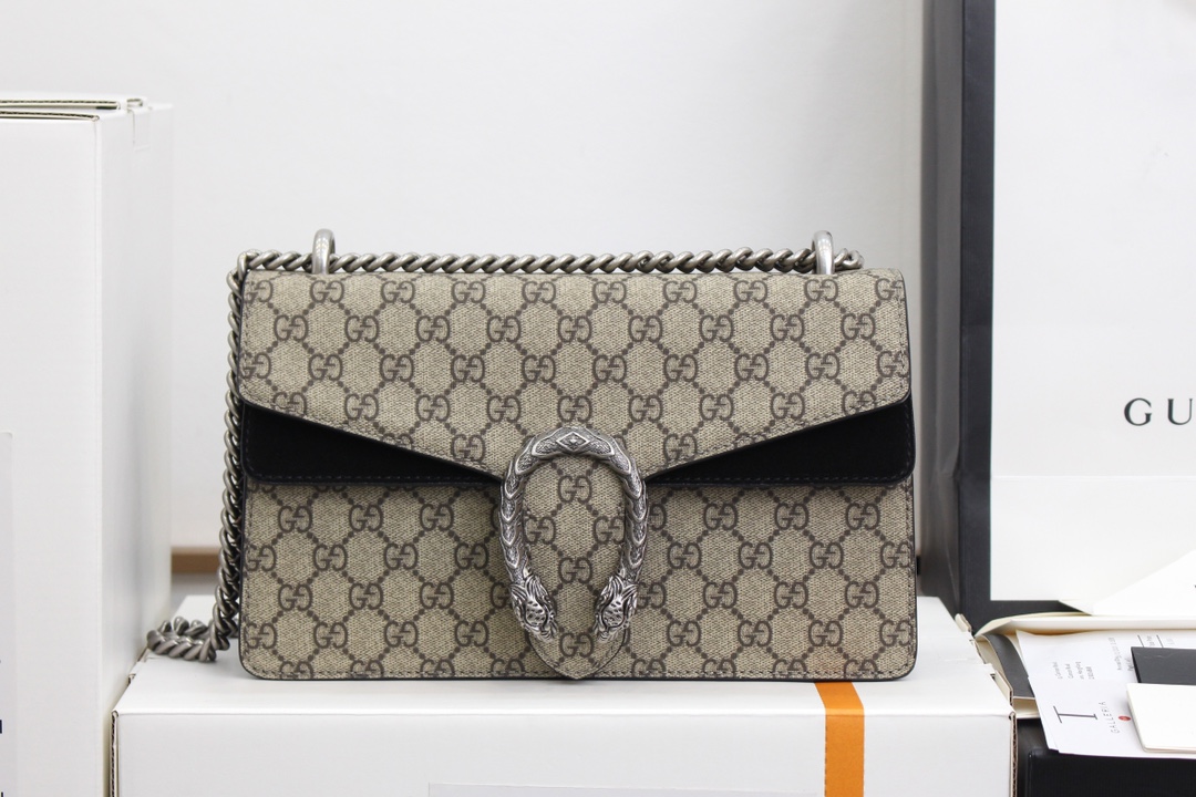 Gvc*1 Dionysus Blooms Bag In Khaki with Black 400249	