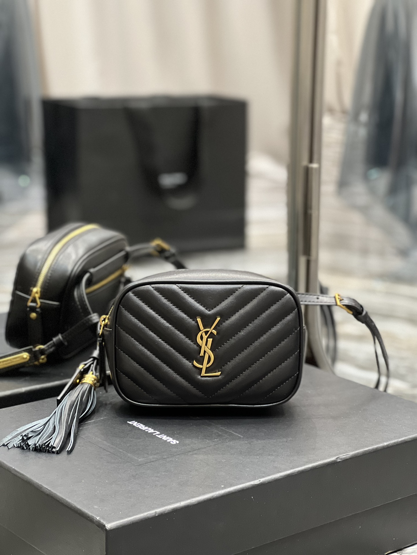 Y51 LOU BELT BAG Black