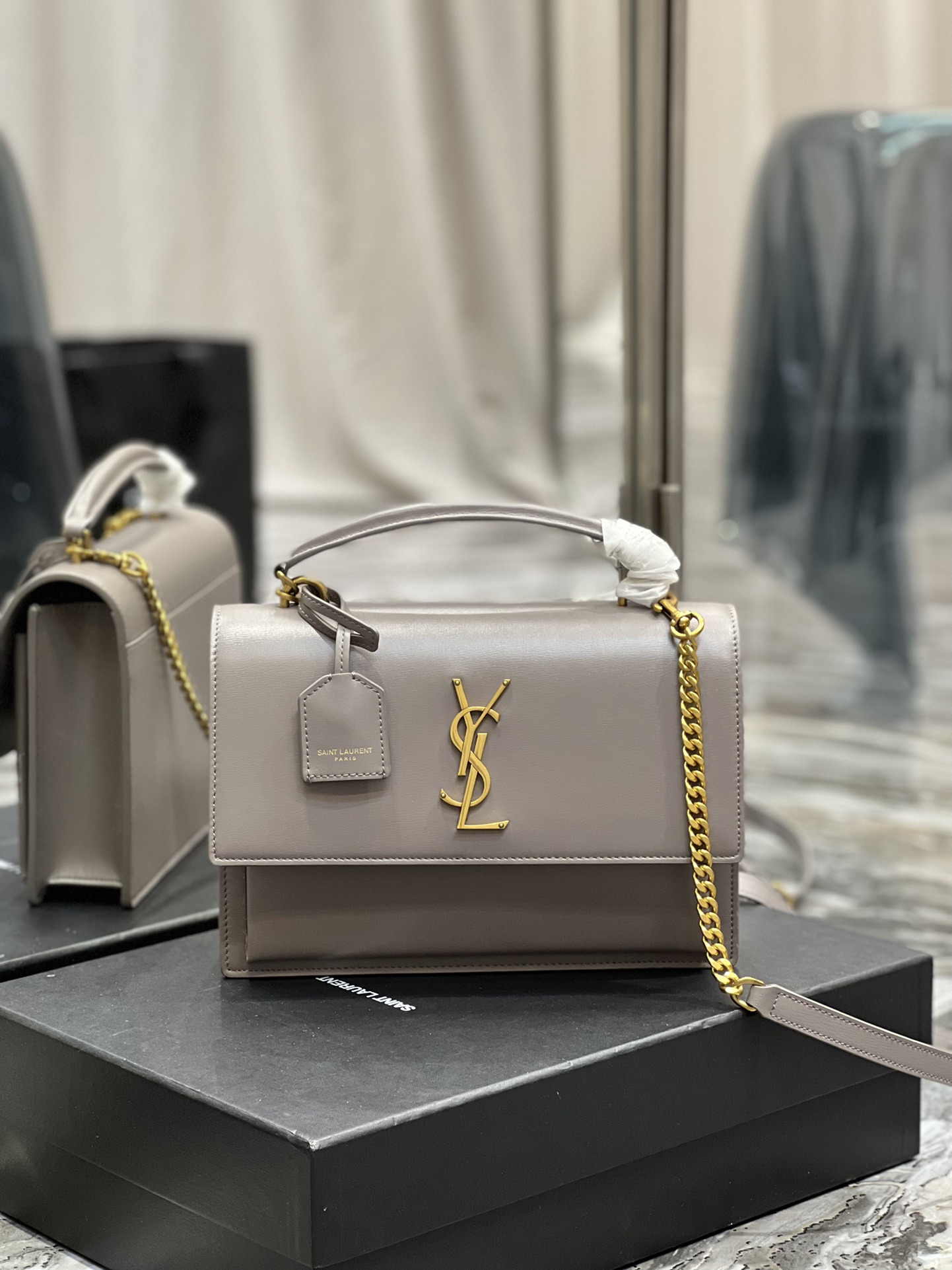 Y51 Sunset Medium Bag 25cm Grey