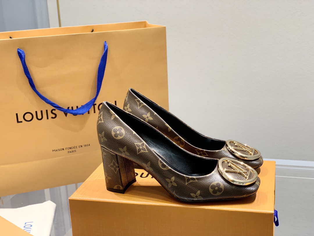 L0vis Vvtt0n Heels 7cm Monogram 