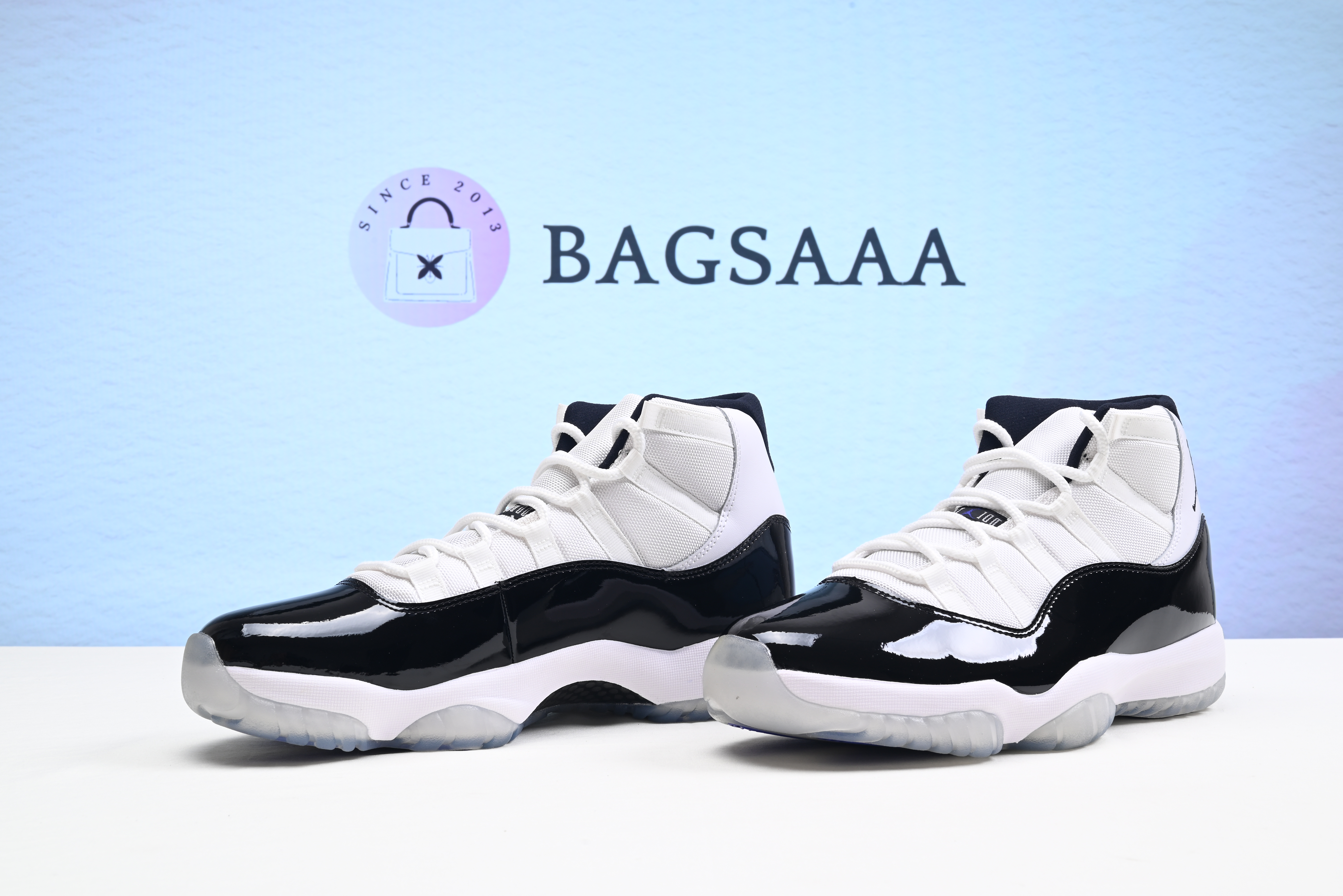Bagsaaa Air Jordan Unisex 11 Retro GS Concord Shoes