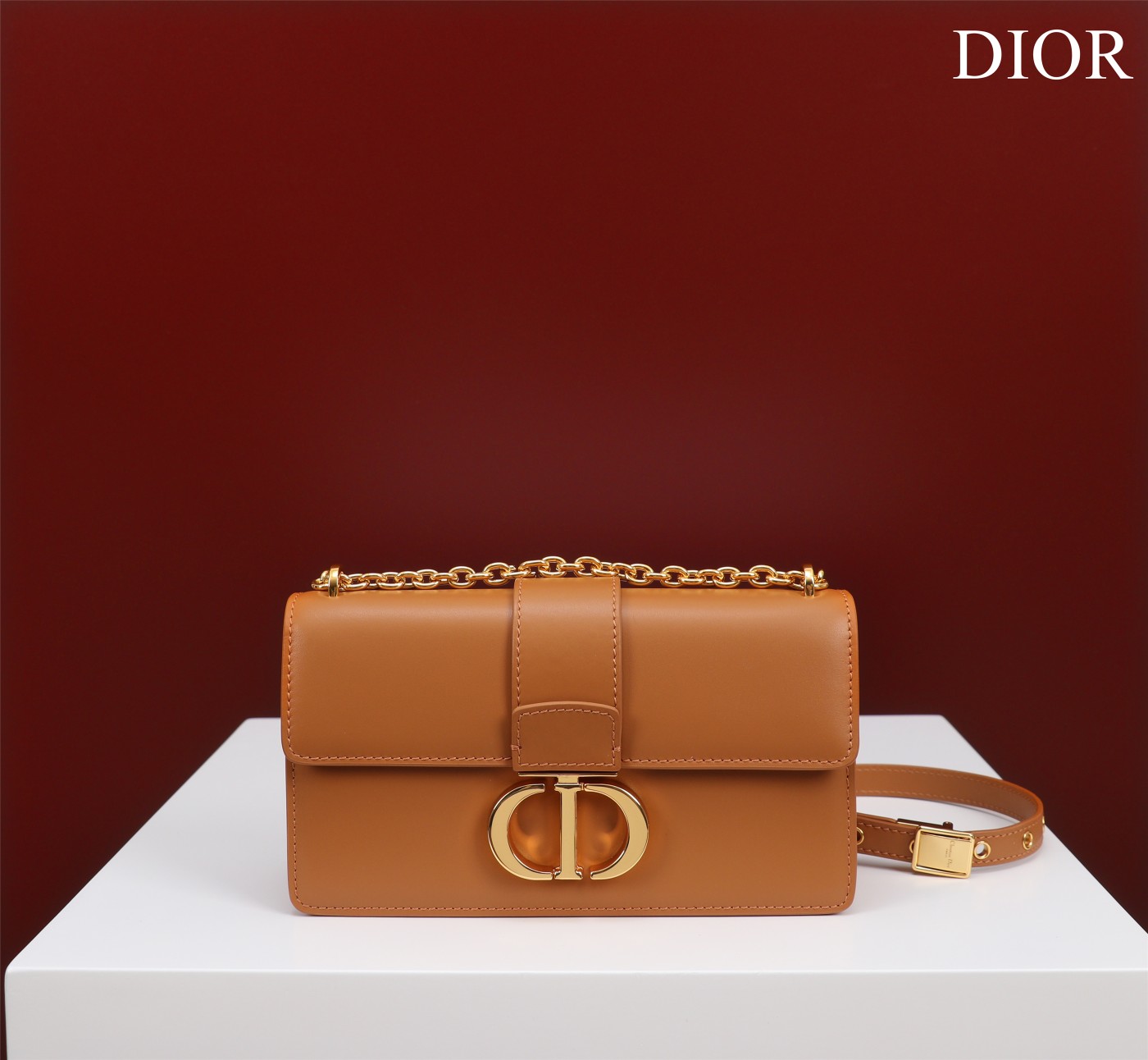 Bagsaaa D10r 30 Montaigne East West Brown Bag - 21x12x6cm