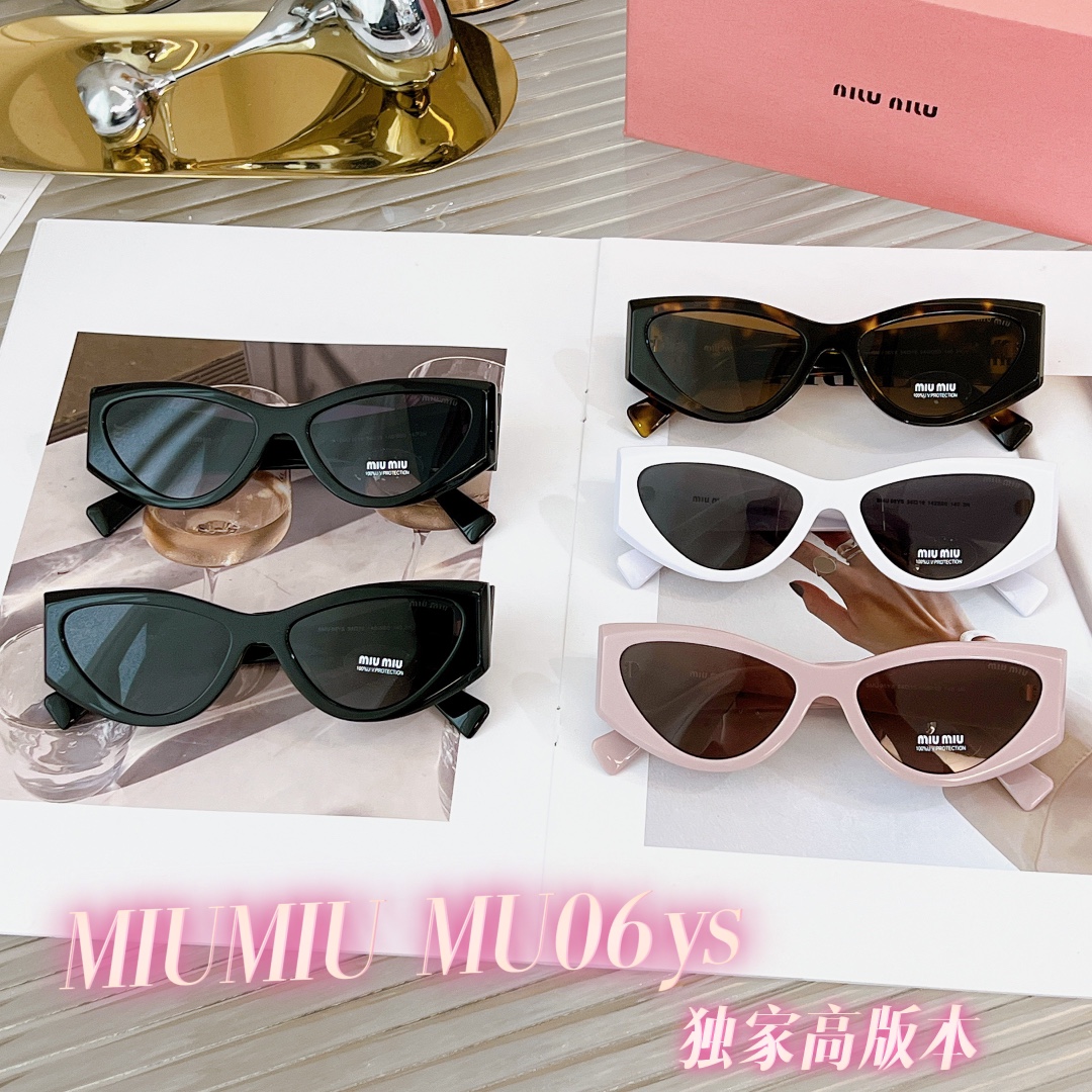 Bagsaaa M1um1u Cat Eye Sunglasses