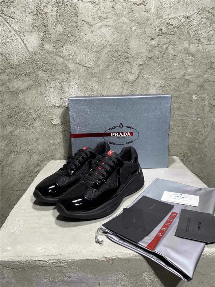 Bagsaaa Pra*a America's Cup sneakers Black