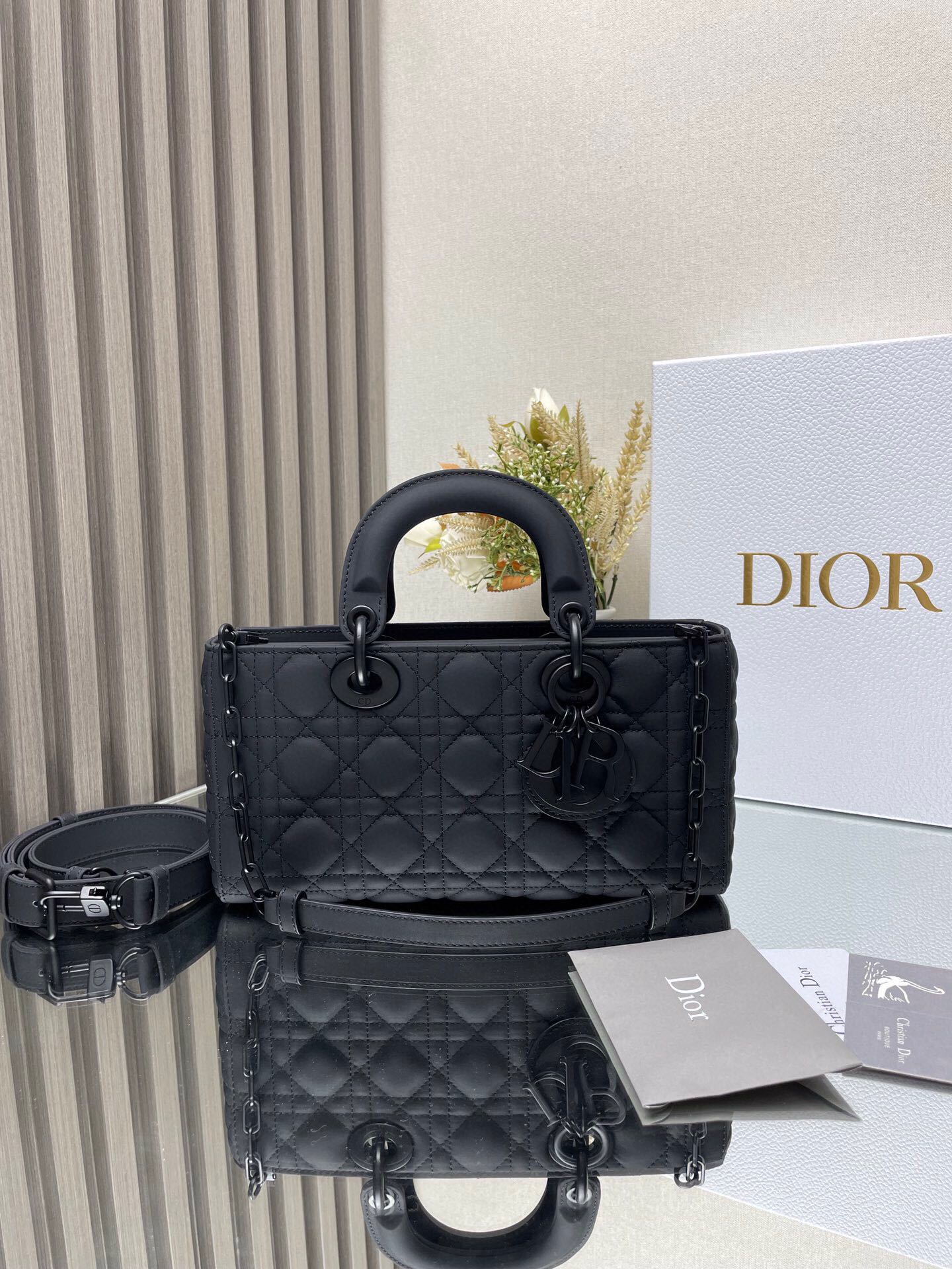 Bagsaaa D10r Lady D Joy Medium Matte Black