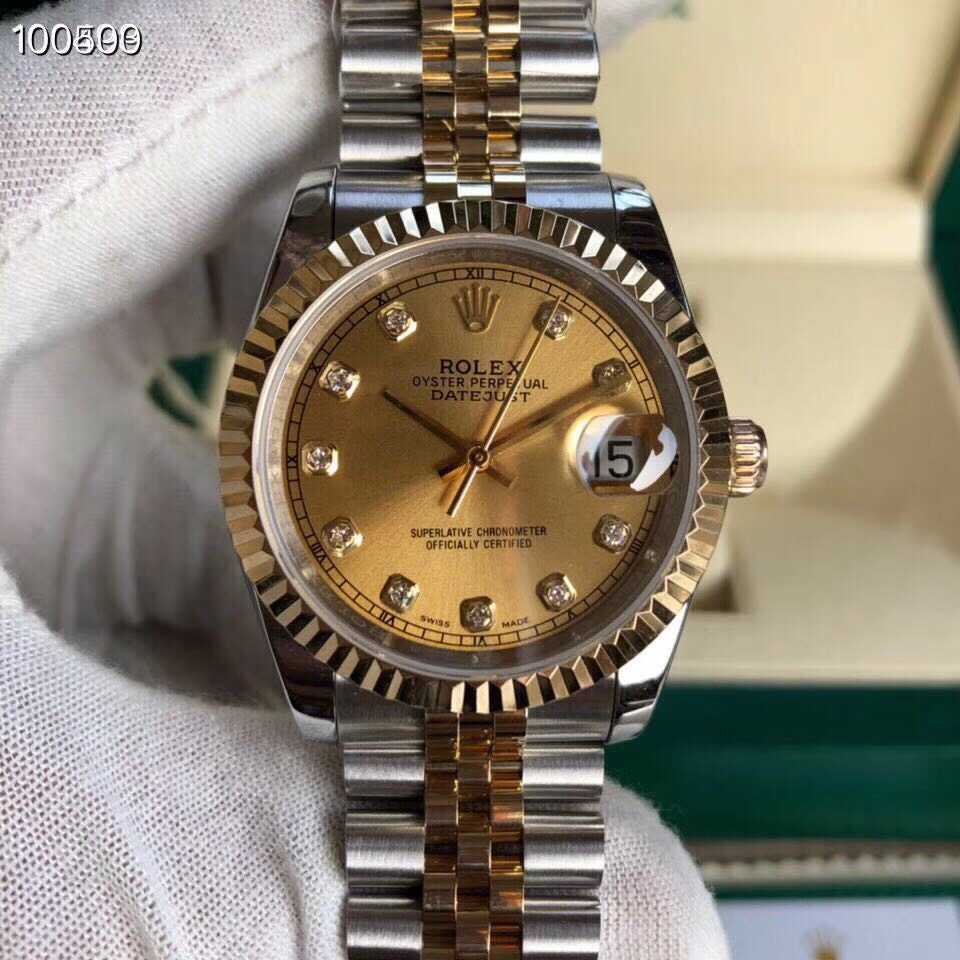 Bagsaaa R01ex DatejustGold D1am0nd Dial