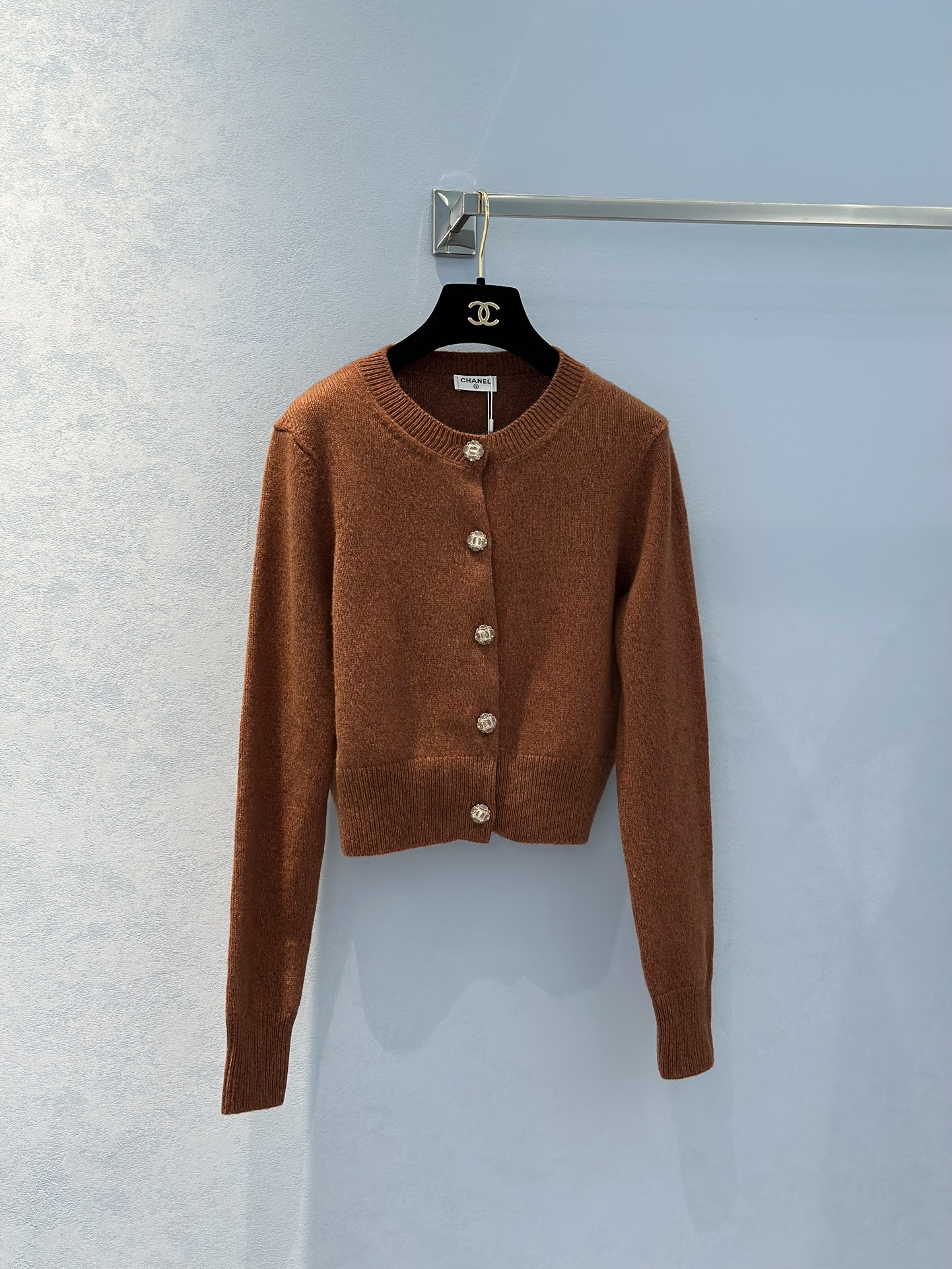 Bagsaaa Ch**el Brown Cardigan