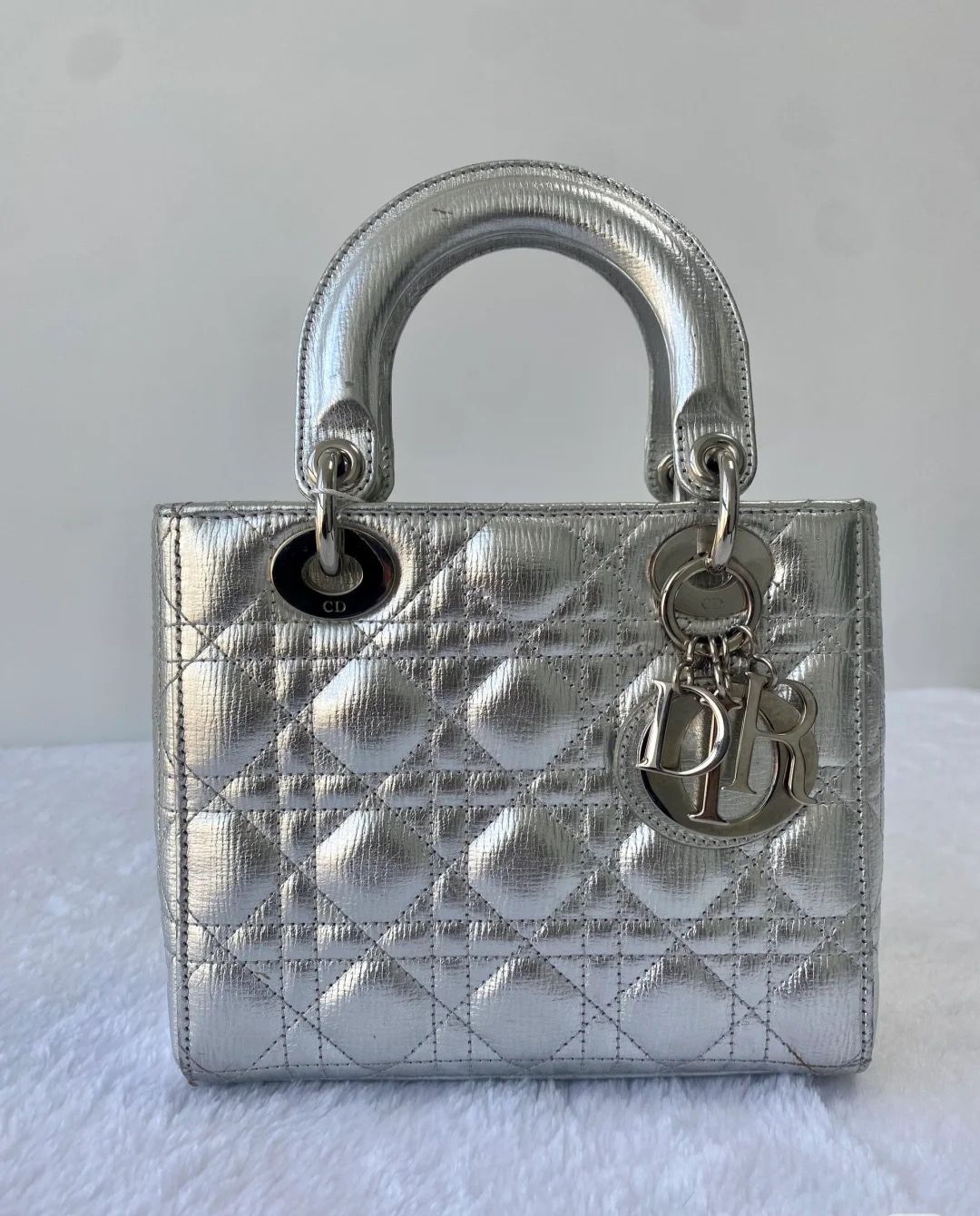 Bagsaaa D10r Lady Silver Metallic - 20cm