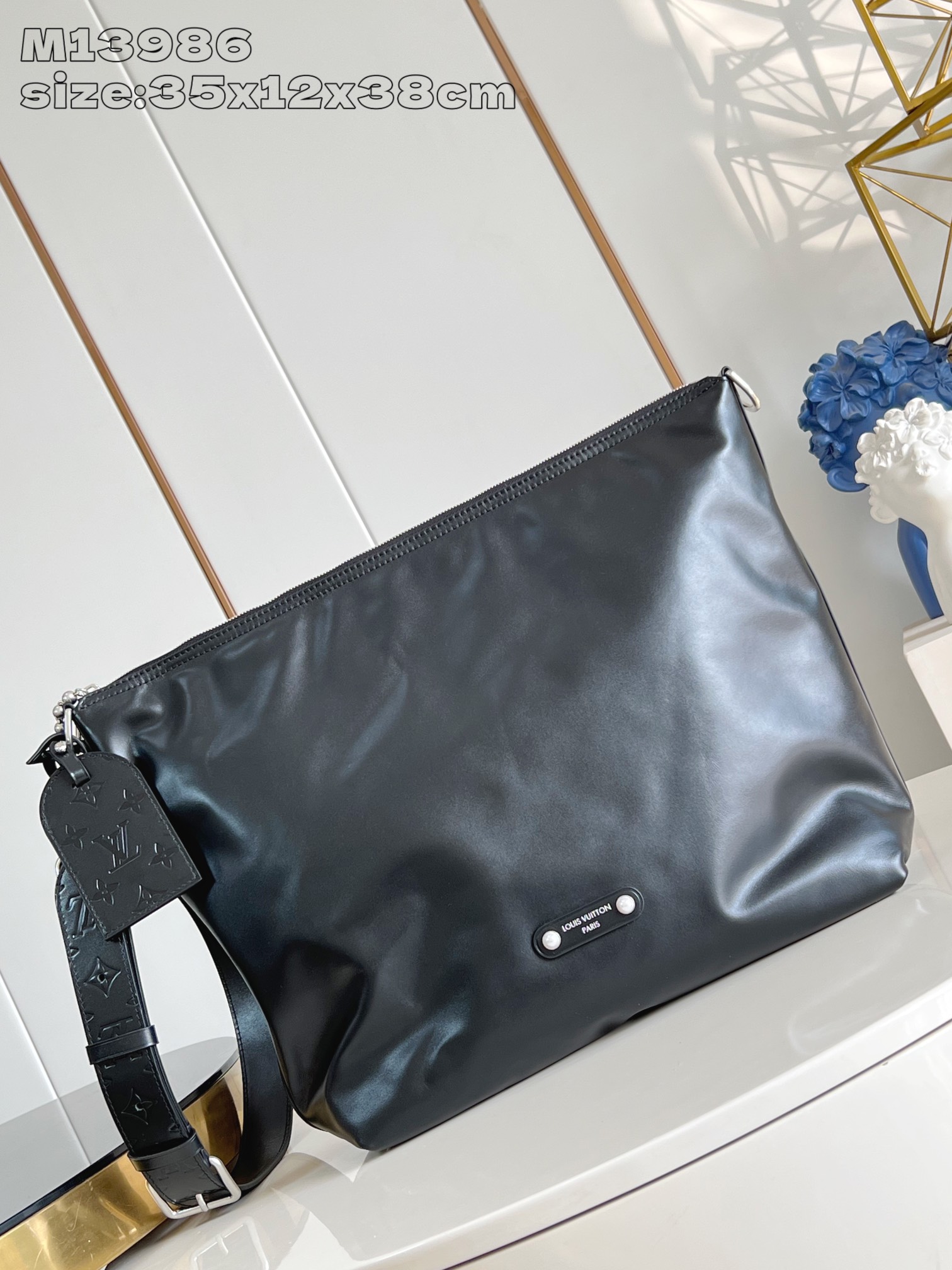 Bagsaaa L0vis Vvtt0n M13986 Vagabond Hobo Black - 38 cm